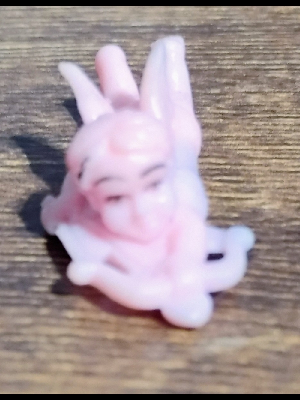 Miniature Pink Cupid Figure Toy